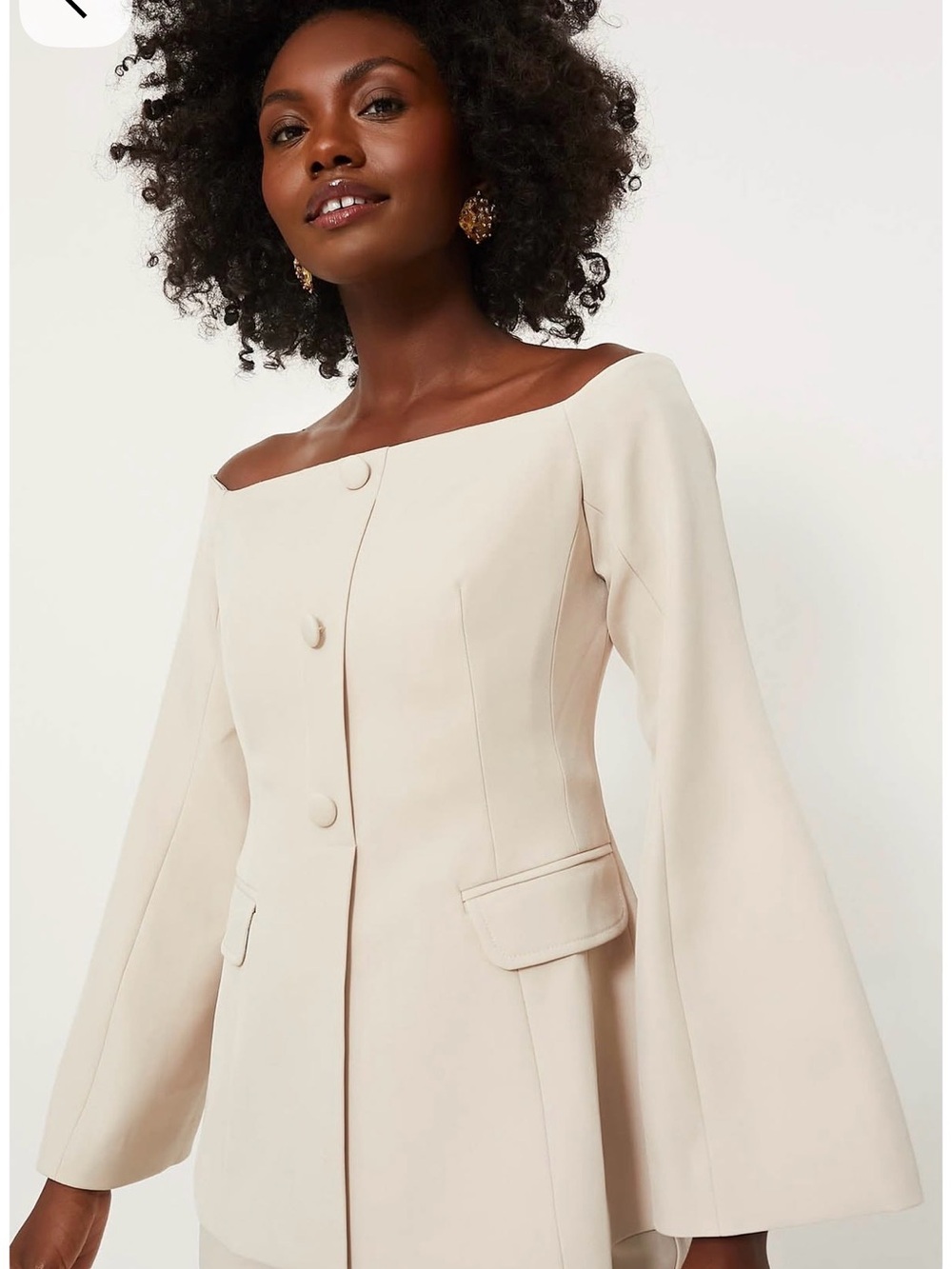 TUCKERNUCK Stone Off the Shoulder Bria Blouse $228 NWT XXL 2XL